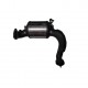 Kfzteil Rußpartikelfilter GPF AUDI Q5, SQ5 - 2.0 55 TFSI MILD HYBRID - 80A254800D 80A254800G