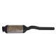 Kfzteil Rußpartikelfilter, Partikelfilter DPF AUDI A8 4.2 V8 TDi - linke Seite 4E0254800EX 4E0254850